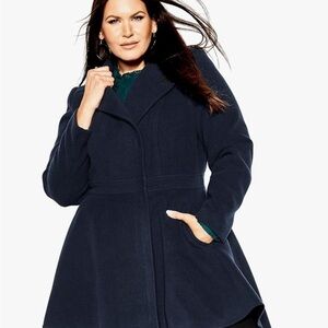 Women's Navy Coat